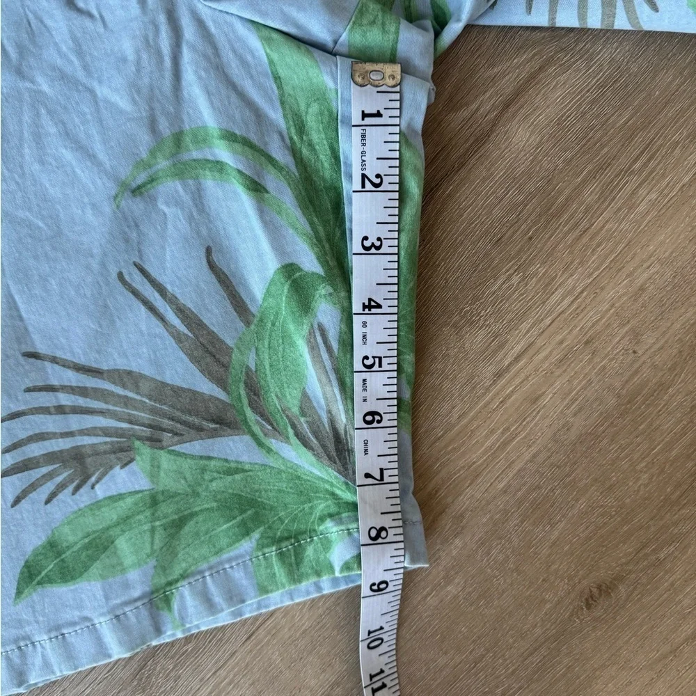 Tommy Hilfiger swim trunks NWT 9 in inseam NWT SZ 44 Tropical Palm Trees